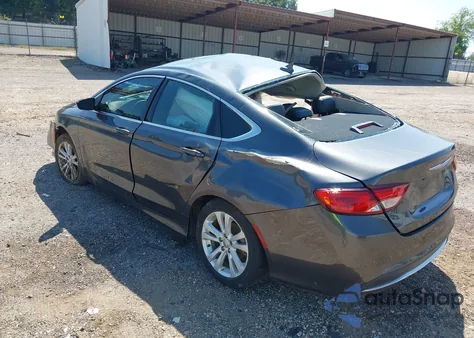 2017 Chrysler 200 Limited Platinum из США, поврежденный, VIN 1C3CCCAB5HN505752